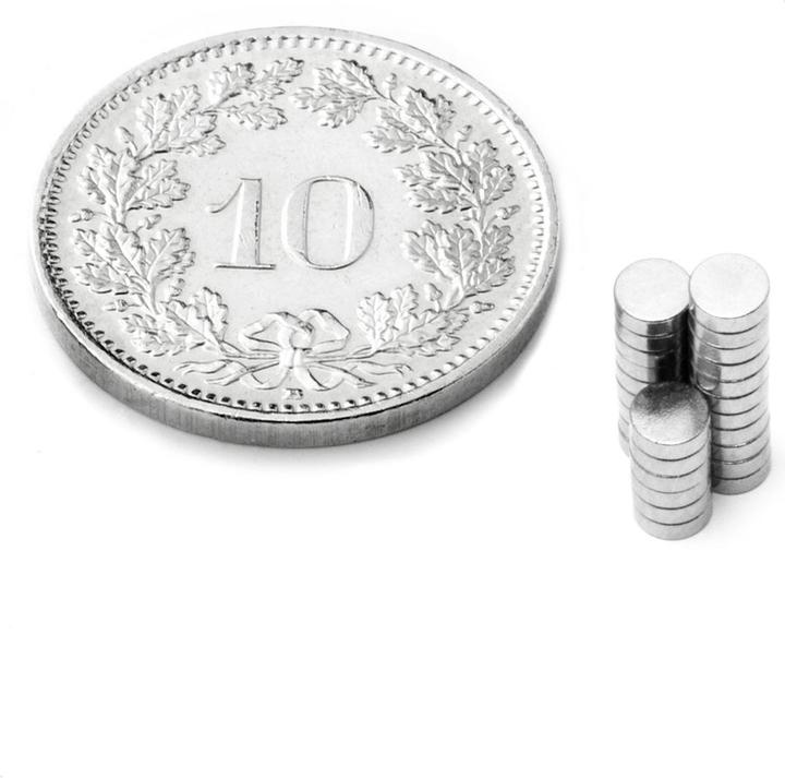 Produktbild Supermagnete Scheibenmagnet (20x)