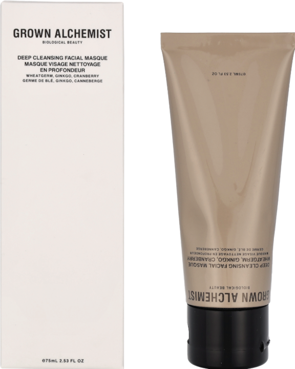 Produktbild Grown Alchemist GROWN Beauty - Deep Cleansing Masque: Wheatgerm, Ginkgo & Cranberry (75 ml)