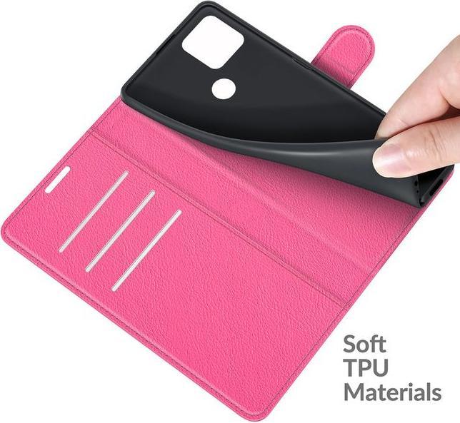 Produktbild MU Classic Litchi Leder Bookcover Series (Google Pixel 5a)