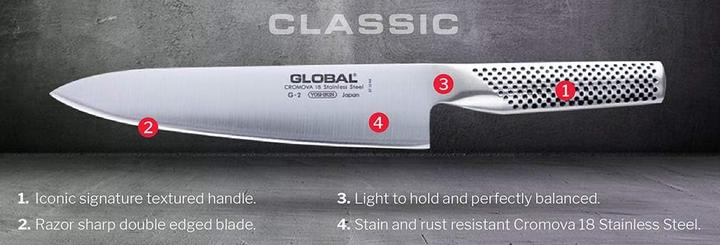 Actual product image Global GS-14 Brötchenmesser (15 cm)