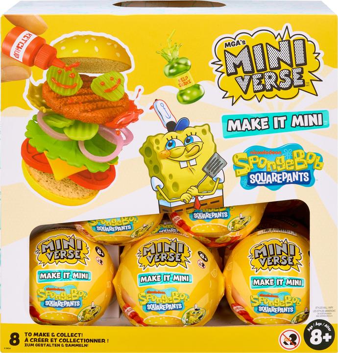 Image du produit MGA 's Miniverse - Make It Mini Spongebob in PDQ
