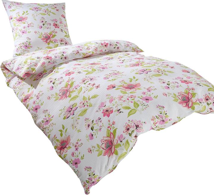 Actual product image Traumschlaf Fleur (Bedding set, 160x210 cm + 65x100 cm)
