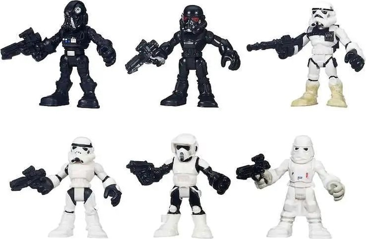 Produktbild Default Star Wars Galactic Heroes Imperial Forces Pack Mini Figure 6-Pack Set