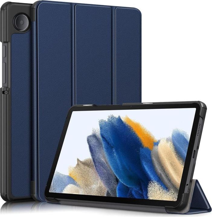 Actual product image Cover-Discount Galaxy Tab A9 - Tri-fold Smart Case blue (Galaxy Tab A9)