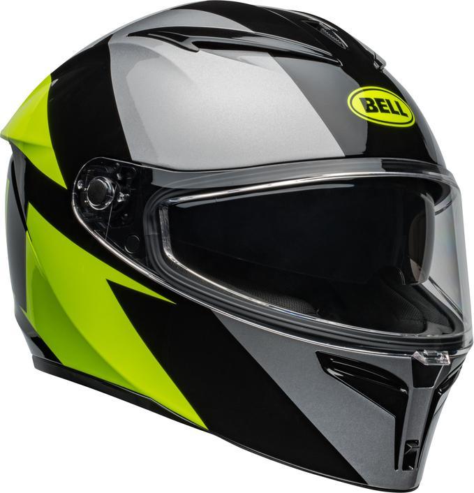 Actual product image Bell Lithium Ece6 Shear Metallic Grey/Retina Helm (XXL)