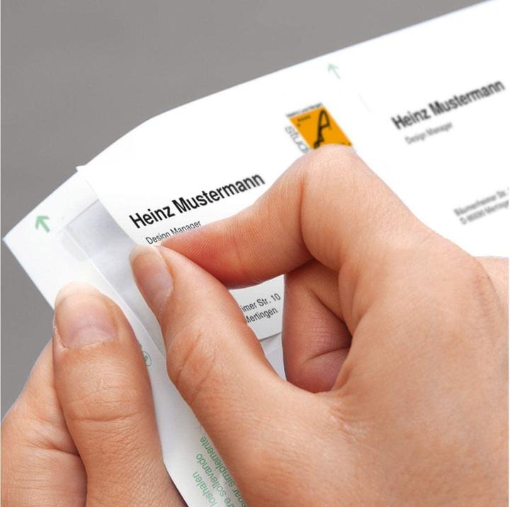 Actual product image Sigel 3C business cards (250 g/m², 100 x, A4)