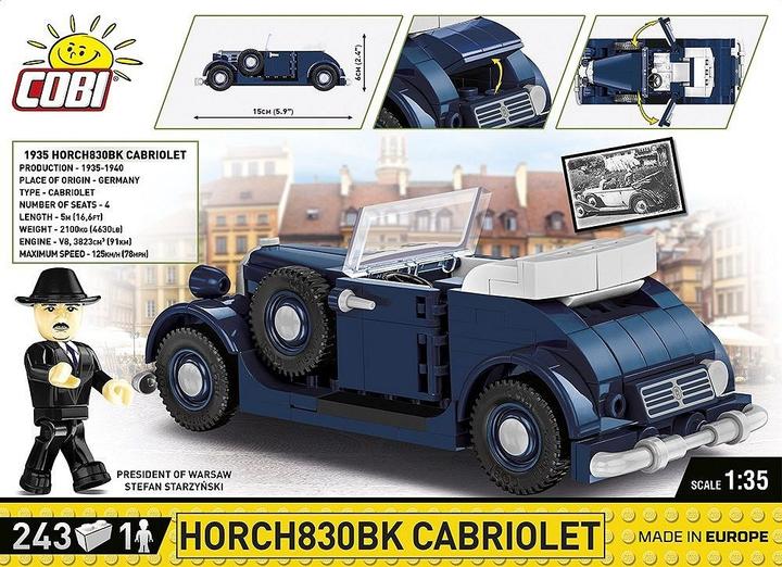 Produktbild Cobi 1935 HORCH 830 CABRIOLET