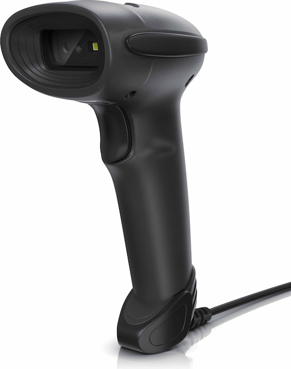 Produktbild Aplic USB Barcode Scanner kabelgebunden, Handscanner, 1D und 2D, Single Scan & Auto Scan (1D-Barcodes, 2D-Barcodes)