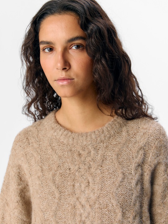 Actual product image Object Cable knit jumper (L)
