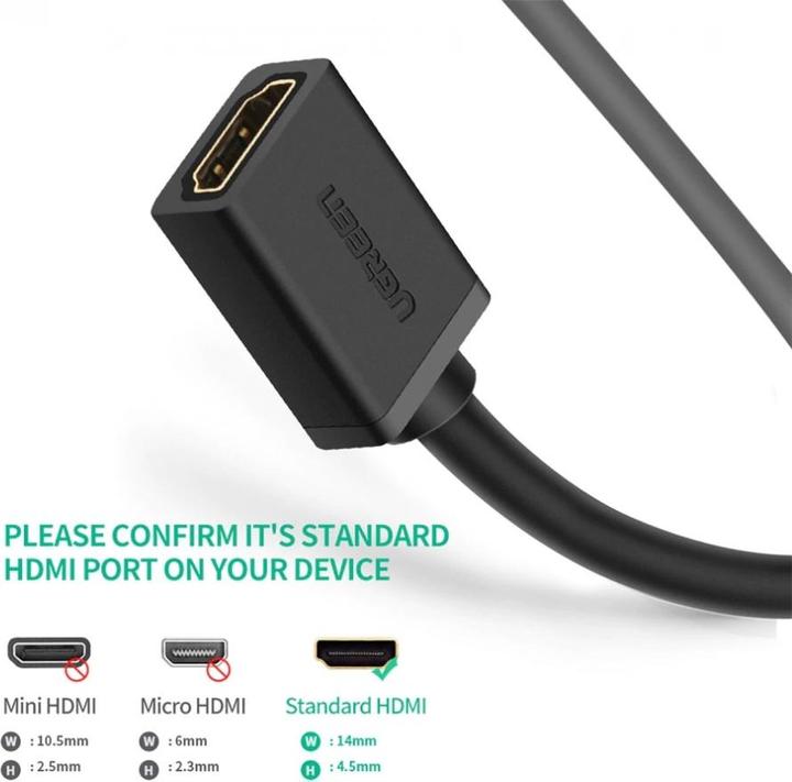 Produktbild Ugreen HDMI – HDMI (2 m, HDMI, 1.4)