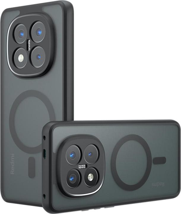 Produktbild Techsuit - PureFrost MagSafe - Xiaomi Redmi Note 14 Pro+ 5G - Frosted Black (Xiaomi Redmi Note 14 Pro+ 5G)