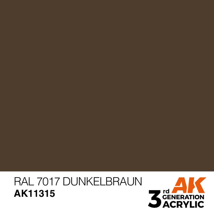 Image du produit AK Interactive RAL 7017 Marron foncé (RAL 7017 Marron foncé)