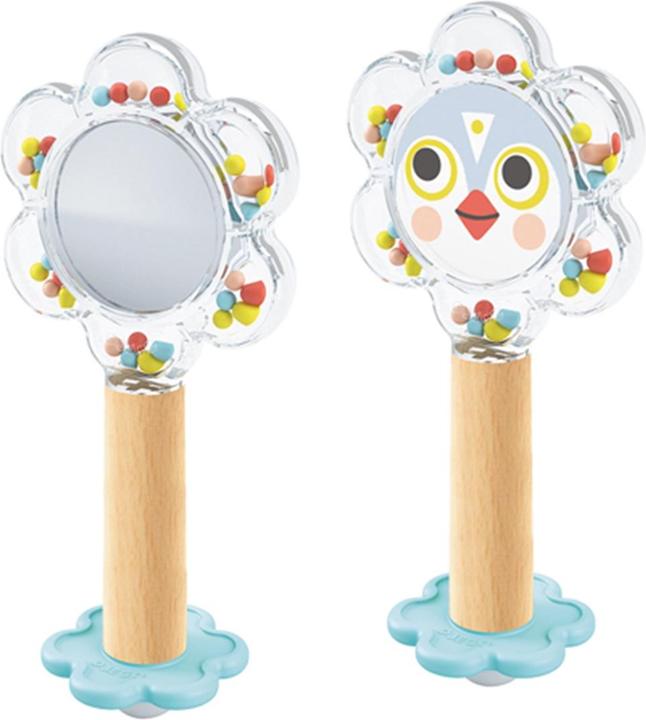 Djeco Mirror rattle BabyFlower