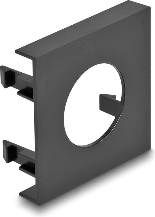 Image du produit Delock Cache module Easy 45 découpe de trou Ø 24 mm, 45 x 45 mm 5 pièces noir
