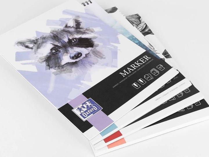 Actual product image Oxford Sketchpad (A4, Plain, Soft cover)