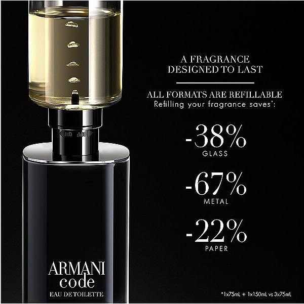 Immagine prodotto Giorgio Armani Codice Ricarica Eau de Toilette (Eau de toilette, 150 ml)