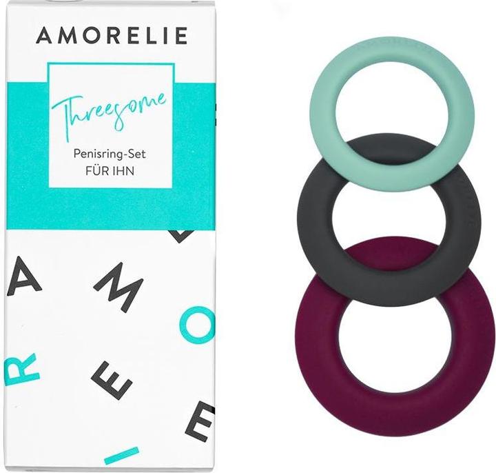 Produktbild Amorelie »Threesome« PenisringSet (5.60 cm)