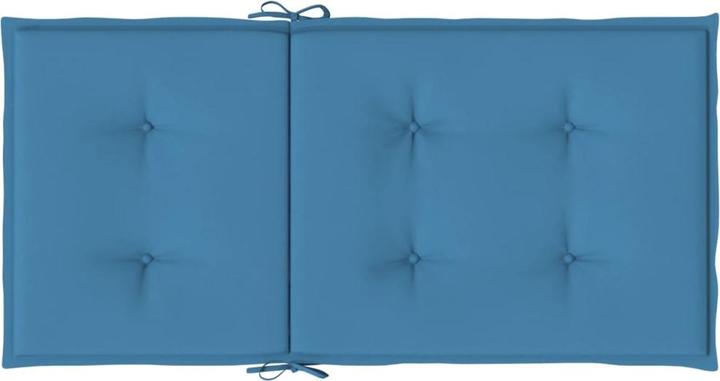 Actual product image VidaXL Low backrest cushions 6 pcs. 100 x 50 x 7cm fabric (100 x 50 x 7 cm)