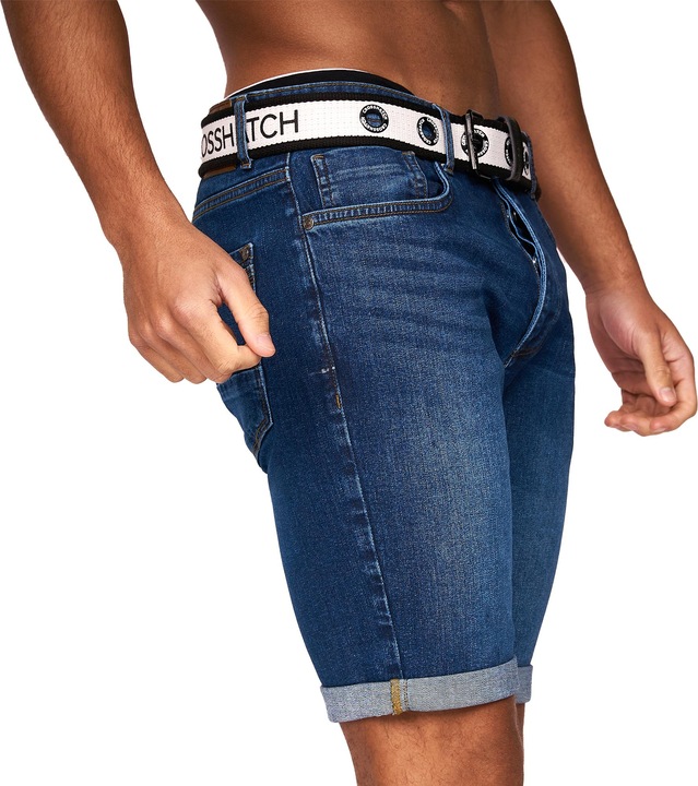 Immagine prodotto Crosshatch Pantaloncini di jeans Reestier Uomo (32)