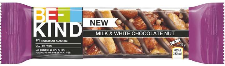Produktbild Be-Kind Milk & White Chocolate Nut (480 g, 12 Stk.)