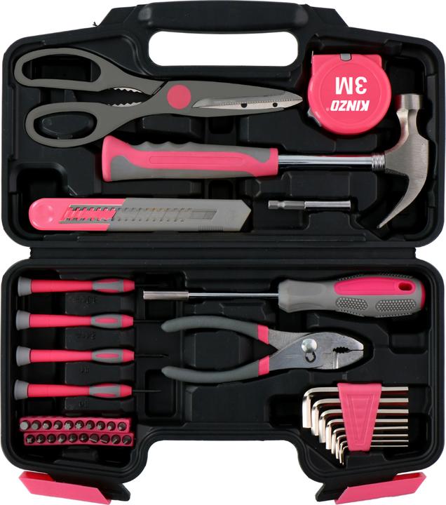 Actual product image Kinzo Haushaltswerkzeugset (39 pieces)
