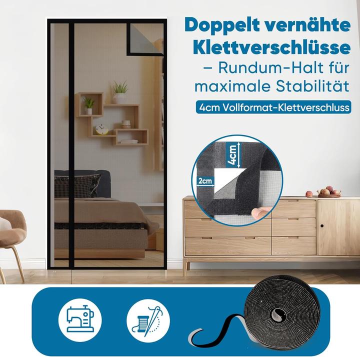 Produktbild Sekey Fliegengitter Türvorhang (100 x 215 cm)