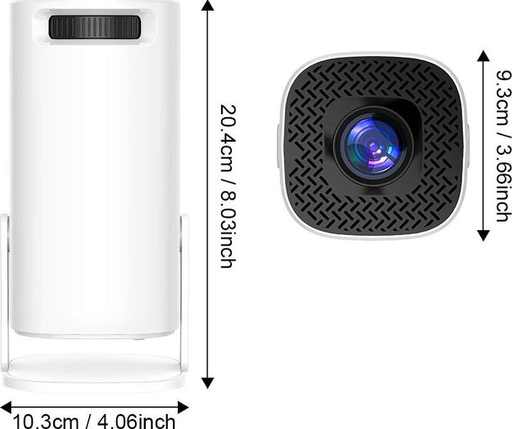 Actual product image Deltalabs Multimedia LED Beamer Heimkino (Full HD, 150 lm)