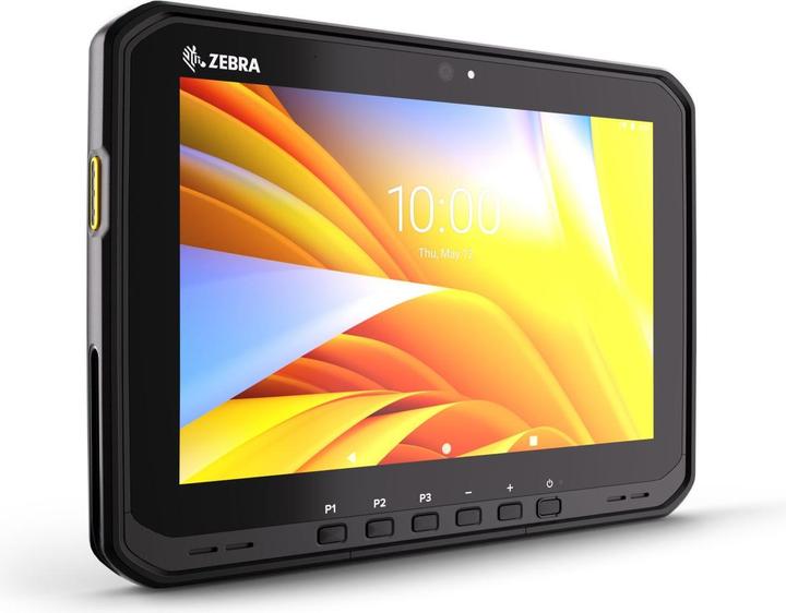 Actual product image Zebra ET65, 25.7cm (10.1"), scanner, USB, USB-C, BT, WLAN, Android, GMS, extended battery (5G, 10.10", 128 GB)