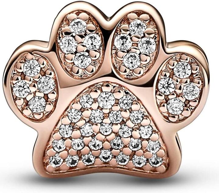 Produktbild Pandora Pfote (Metall, rosevergoldet)