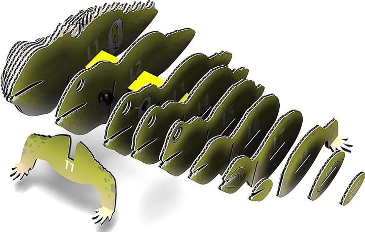 Produktbild Teka Hatteria Reptile Eugy Eco 3D-Puzzle
