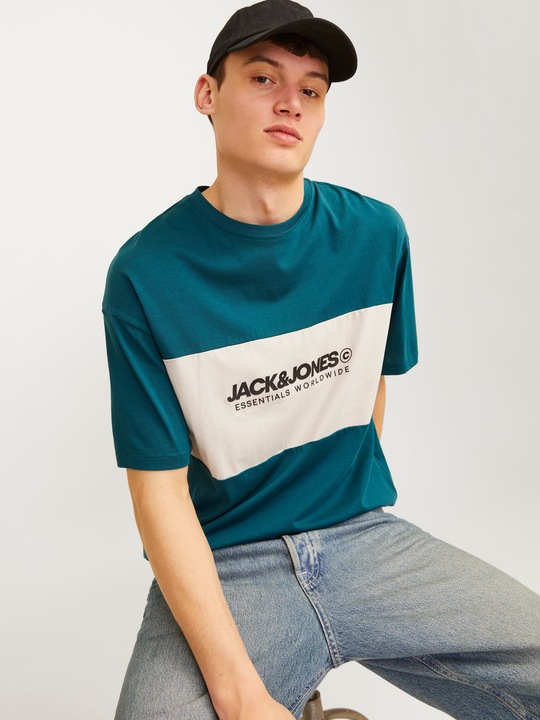 Produktbild Jack & Jones Jjelegacy Blocking Tee Ss O-Neck Noos (S)