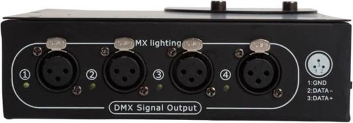 Image du produit Lighting Fixtures Répartiteur Dmx 4 Voies - Boîtier Compact (2 W)