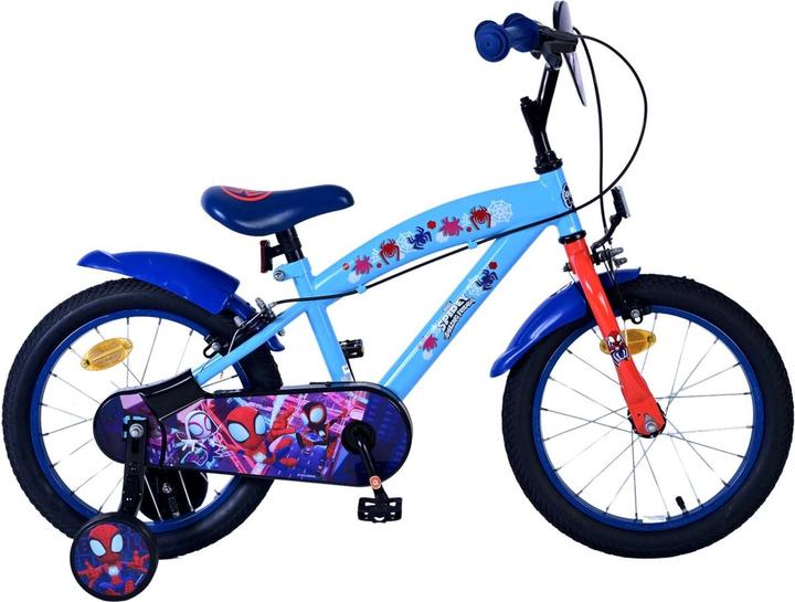 Actual product image Spidey Children's Bike Boys 16 Inch Blue Two Hand brakes (21787 Safe) (16")