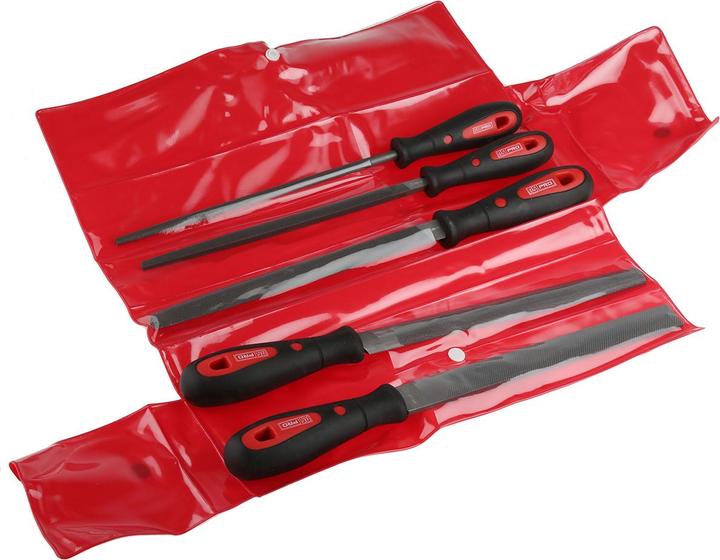 Image du produit RS PRO 5 Piece File Set Bastard Cut (200 mm)