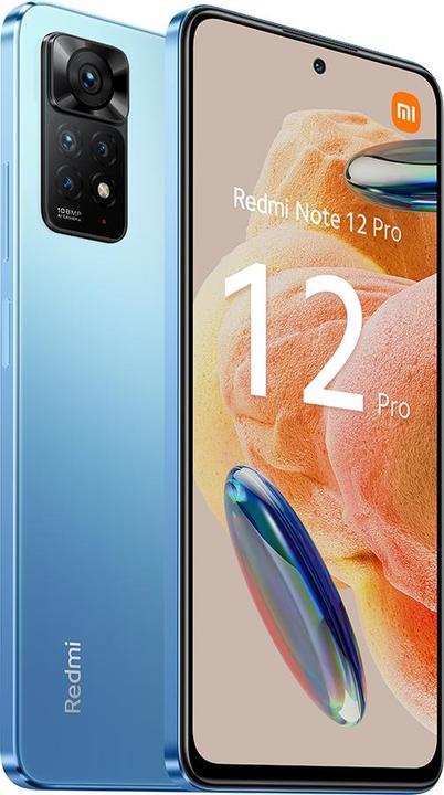 Productafbeelding Xiaomi Redmi Note 12 Pro (128 GB, IJsblauw, 6.67", Dubbele SIM, 4G)