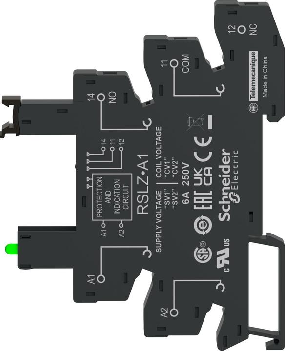 Produktbild Schneider Electric Sockel für schmales Interface-Relais RSLZVA4 (Relaissockel)