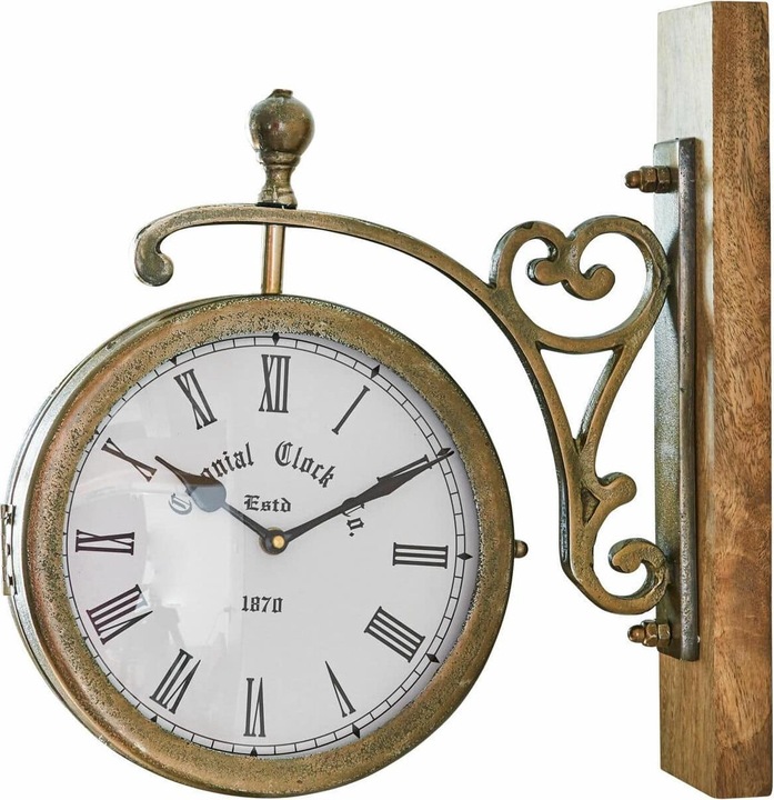 Produktbild Loberon Wanduhr West Wareham antikmessing (20 cm)