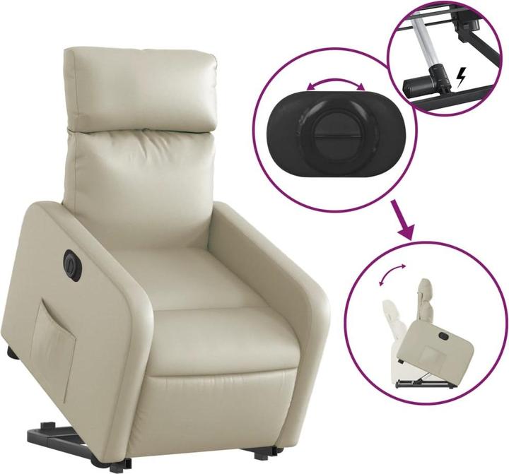 Produktbild vidaXL Relaxsessel mit Aufstehhilfe