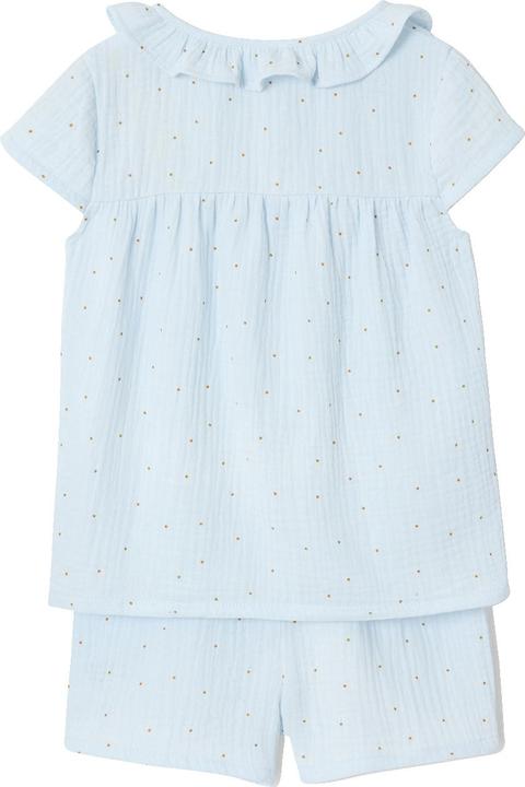 Actual product image Vertbaudet Mädchen Sommer-Schlafanzug aus Musselin (116)