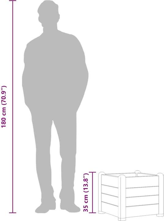 Produktbild vidaXL Hochbeet