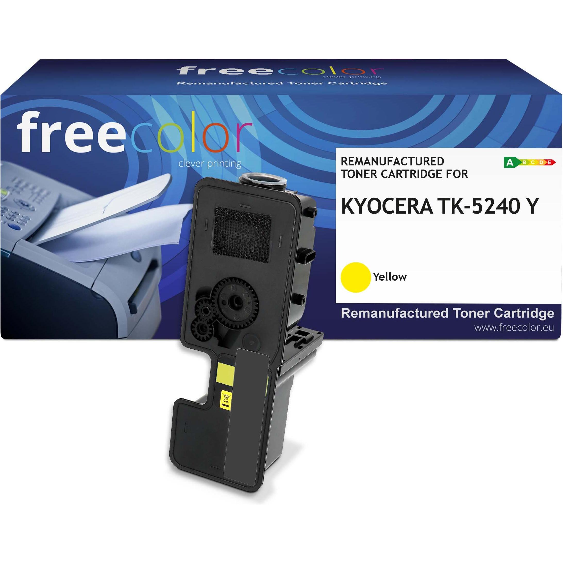 Thumbnail - Freecolor, Toner, TK-5240Y kompatibel (Y)