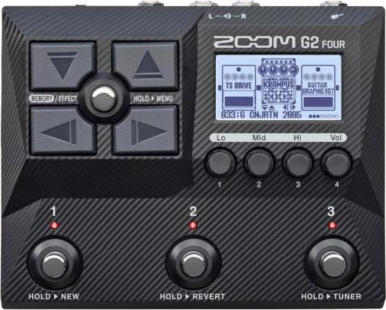 Actual product image Zoom G2 FOUR (EMBARGO) Guitar Multi-Effects Pedal