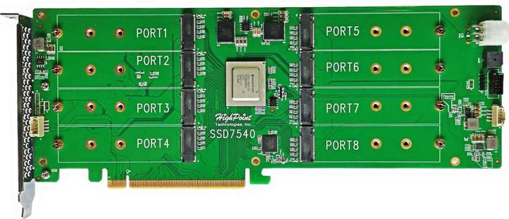 Produktbild HighPoint 7500 Series SSD7540 - Speichercontroller (RAID)