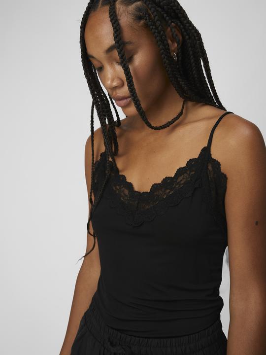 Actual product image Object Lace top without sleeves (S, M)