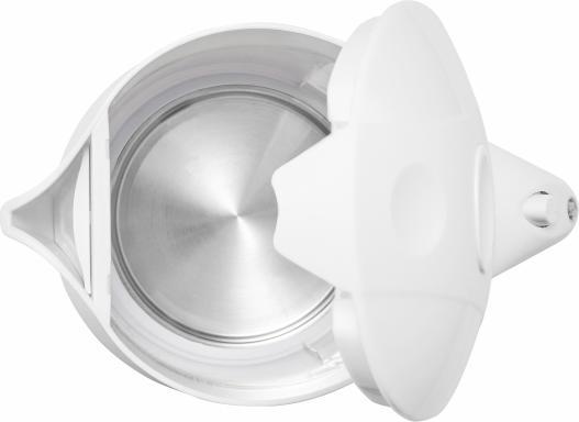 Actual product image Zelmer Crystal kettle ZCK7630W white (1.70 l)