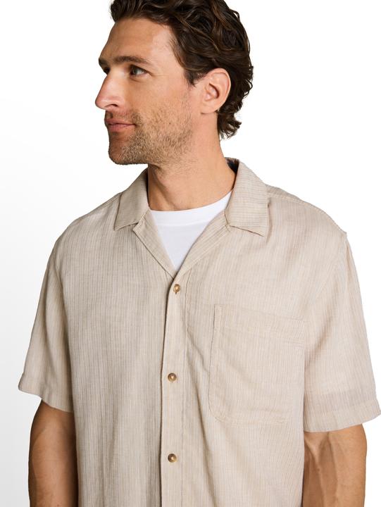 Produktbild Tom Tailor structured cotton linen shirt (L)