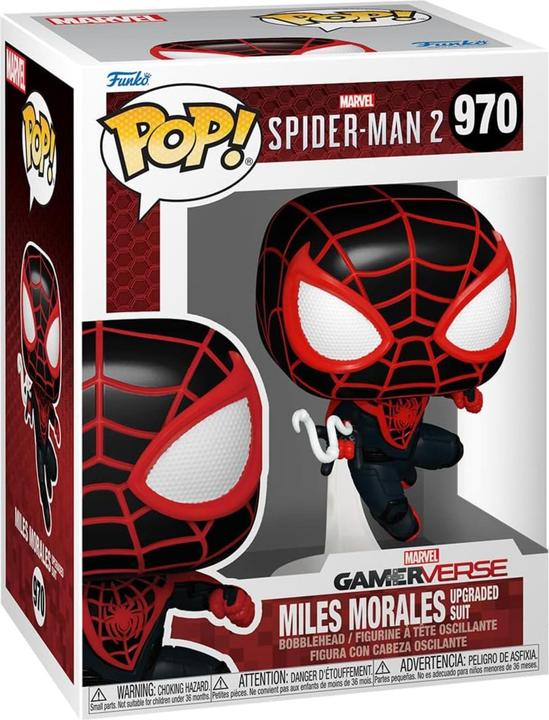 Produktbild Funko Spider-Man 2 POP! Games Vinyl Figur Miles Morales 9 cm