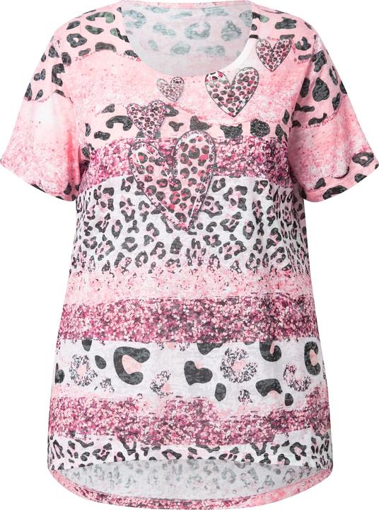 Produktbild Miamoda T-Shirt, A-Linie, Leo-Streifen, Herz (54)
