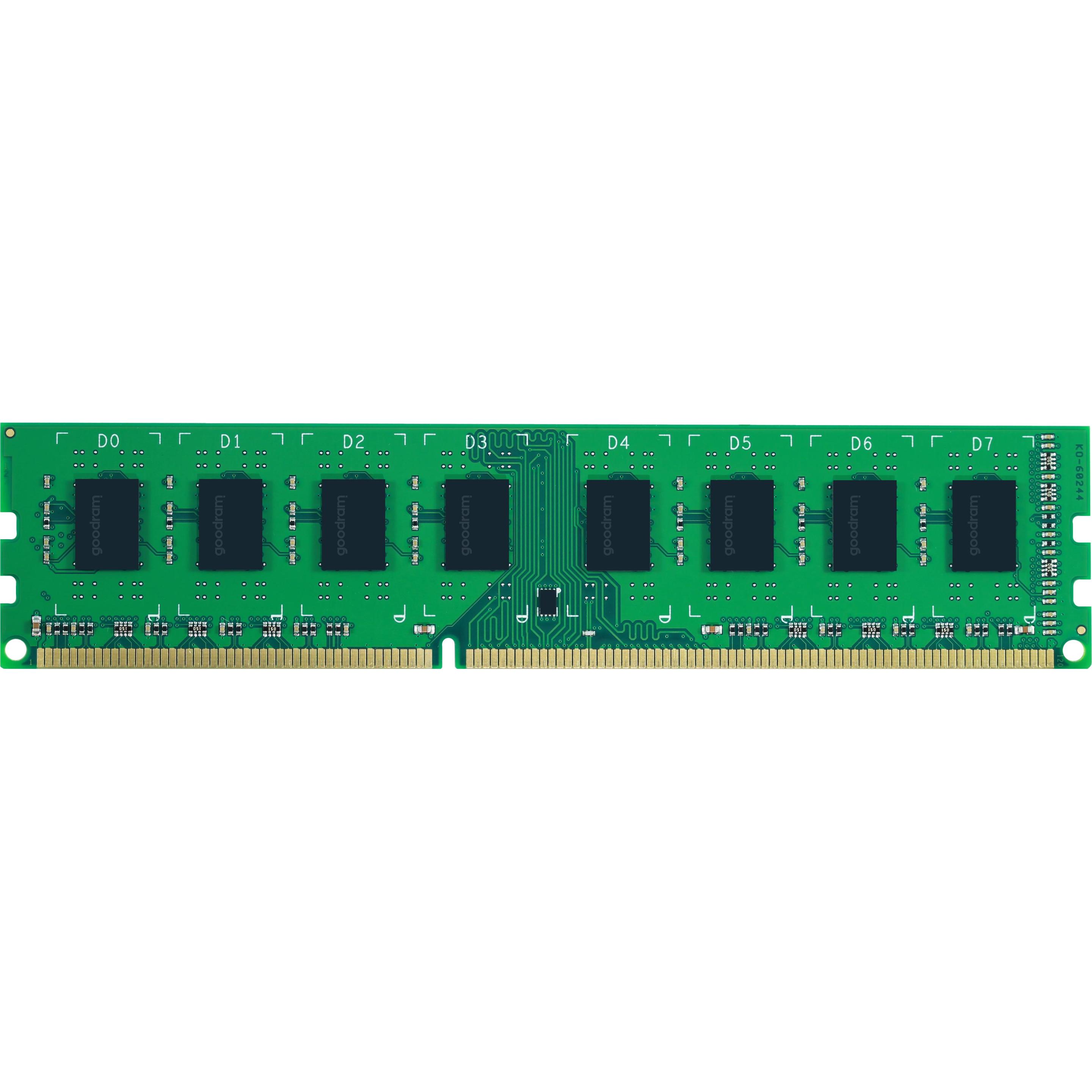 Goodram Memoria 8 GB (1 x 8GB, 1600 MHz, DDR3L-RAM, DIMM), Memoria RAM, Verde