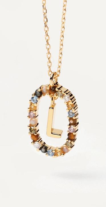 Image du produit Pd Paola Nouveau Collier Lettres L (Argent 925, 40 - 50 cm)